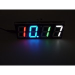 1.2" Inch LED Clock With Acrytic Case and Wooden Base